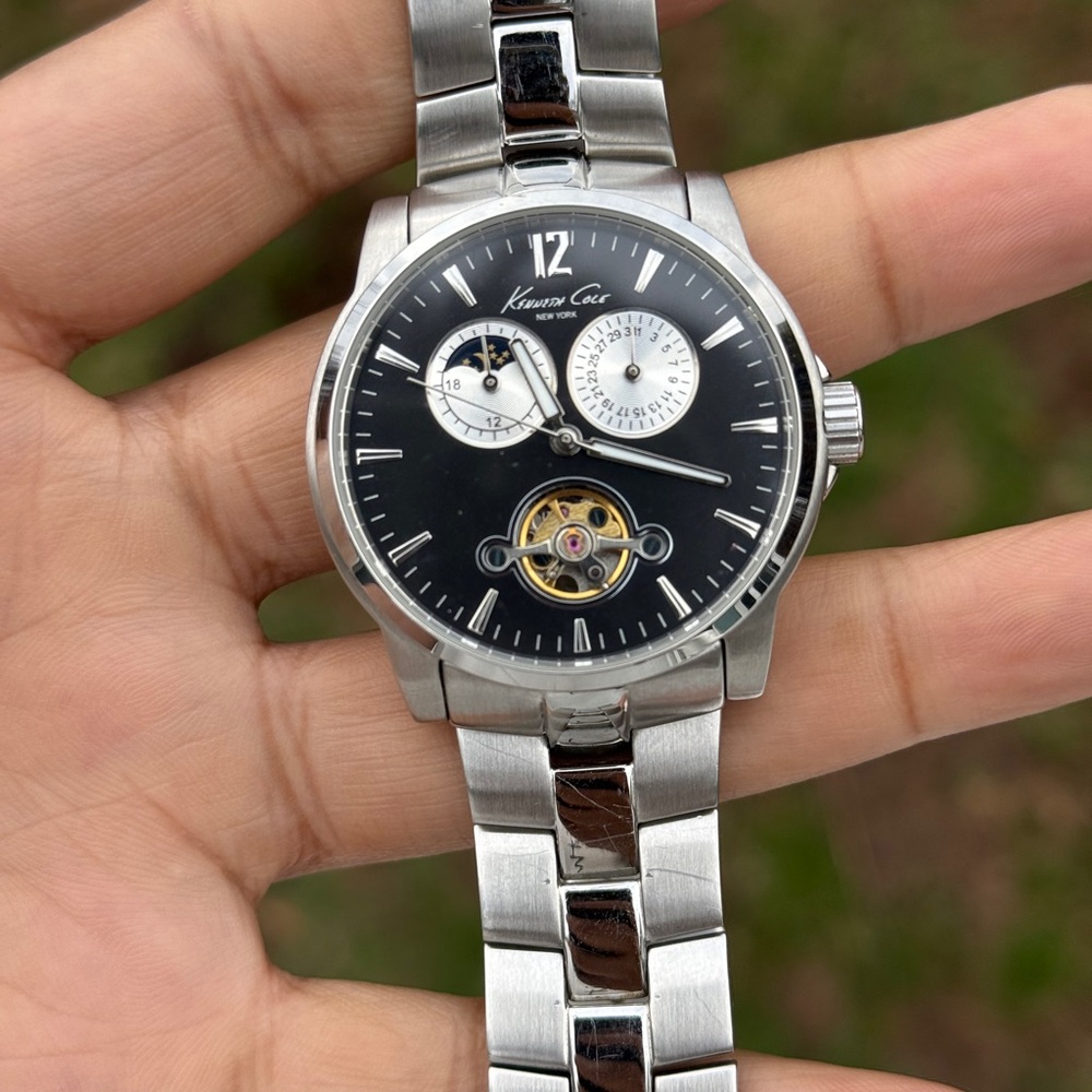 Kenneth Cole Automatic Skeleton Multifunction Sta… - image 4